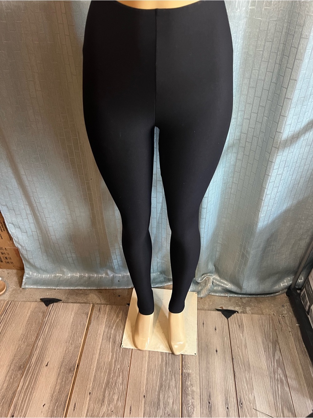 Commando Black High-Waist Leggings